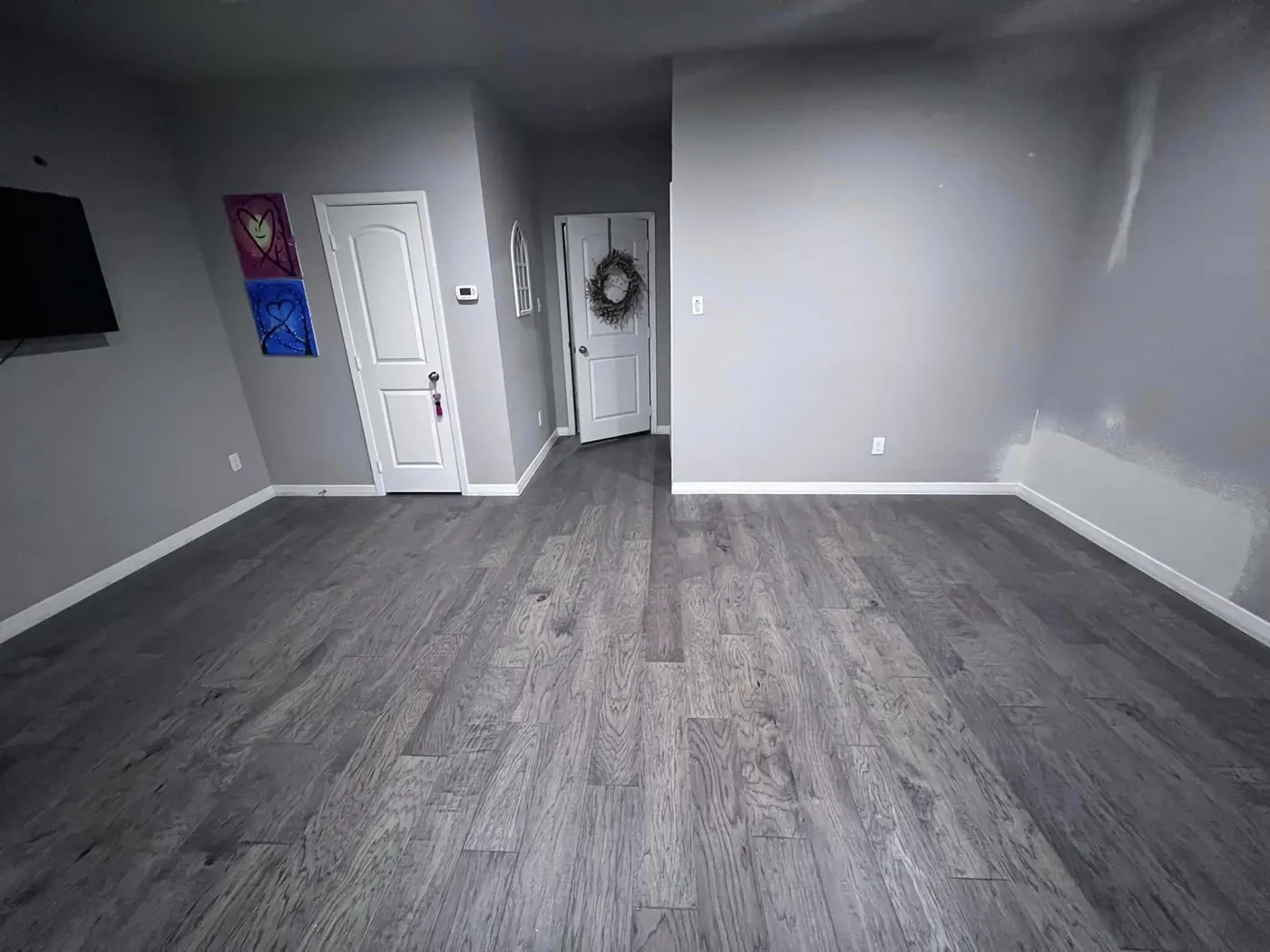 Professional flooring installation
