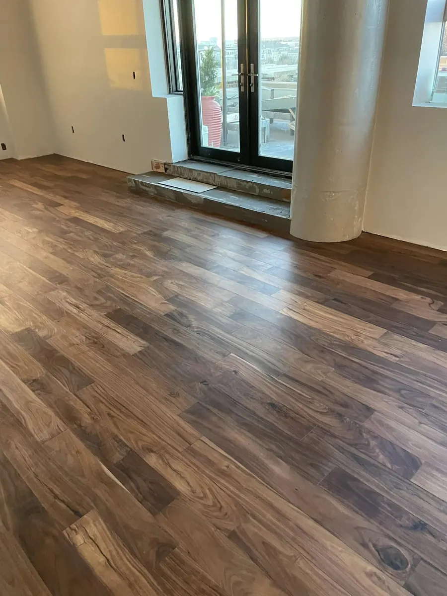Wide plank floors