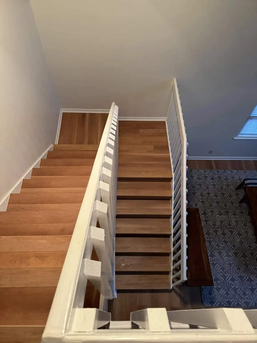 Wood stair treads